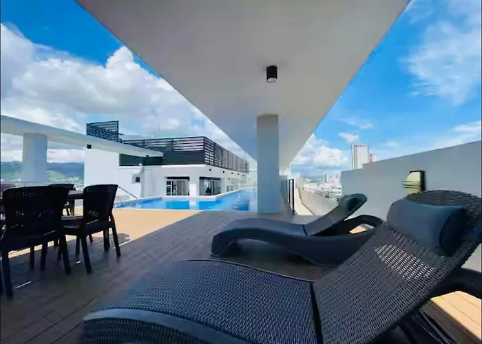 Appart hôtel 2 Bed Luxe With Netflix And Pool, 10 Min Walk To Fuente - The Heart Of Cebu