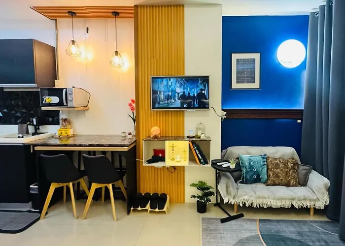 2 Bed Luxe With Netflix And Pool, 10 Min Walk To Fuente - The Heart Of Appart hôtel Cebu